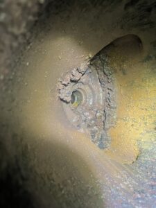 boiler piping with corrosion 