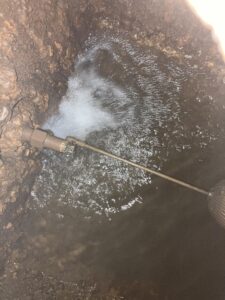 corroded expansion tank